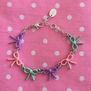 Pastel Colored Bow Bracelet